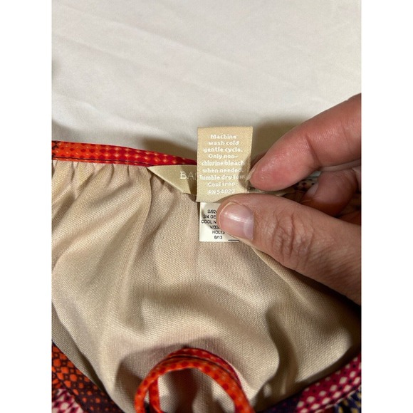 Banana Republic Women’s Abstract Design Bright Colors Mini Dress Size 4 - Picture 6 of 10